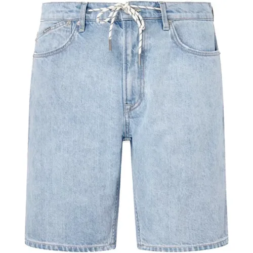 Long Shorts , male, Sizes: W33, W31, W29, W36, W30 - Pepe Jeans - Modalova