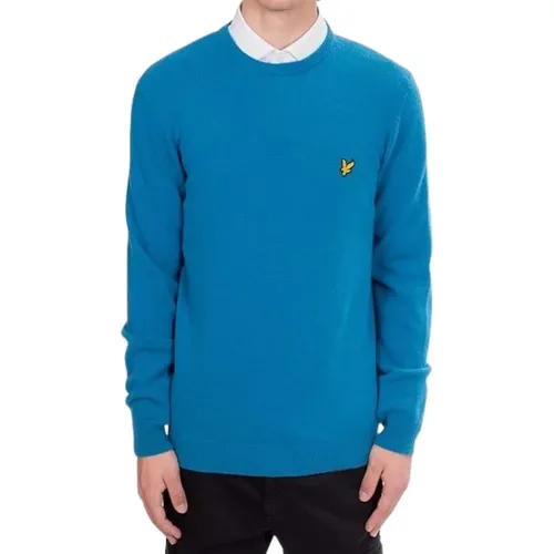 Türkise Pullover für Männer - Lyle & Scott - Modalova