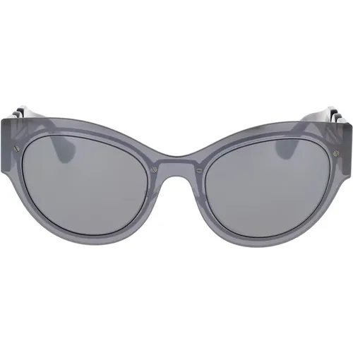 Cat-Eye Sunglasses with Medusa Logo , unisex, Sizes: 53 MM - Versace - Modalova