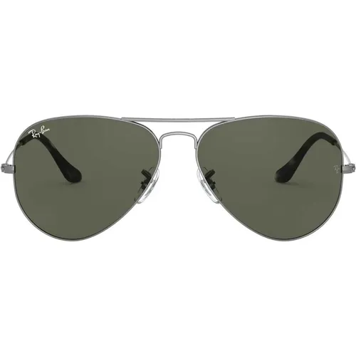 Iconic Aviator Sunglasses , male, Sizes: 58 MM - Ray-Ban - Modalova