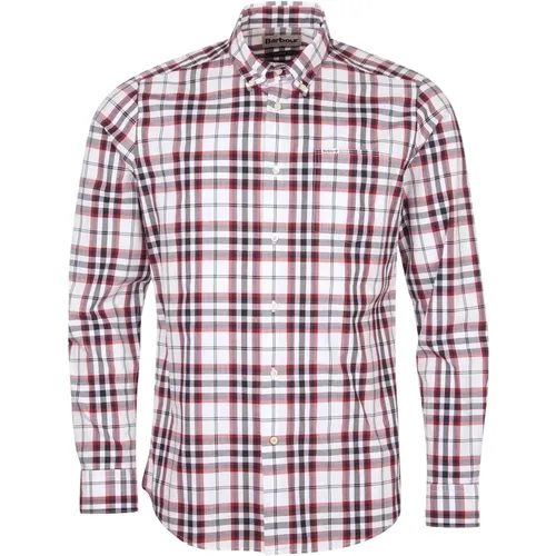 Highland Check Tailored Shirt , male, Sizes: L - Barbour - Modalova