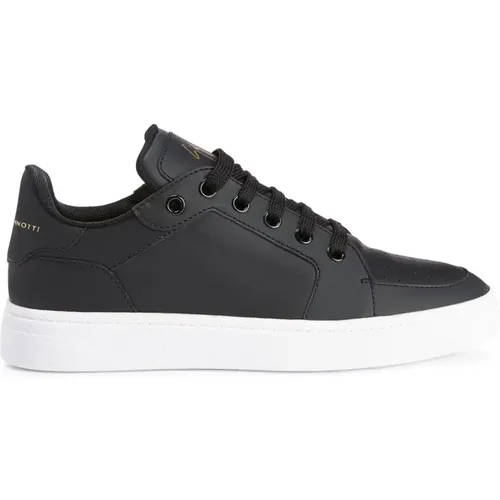 Leather Gz94 Sneakers , male, Sizes: 7 UK, 10 UK, 8 UK, 9 1/2 UK, 7 1/2 UK, 8 1/2 UK, 6 UK, 9 UK - giuseppe zanotti - Modalova