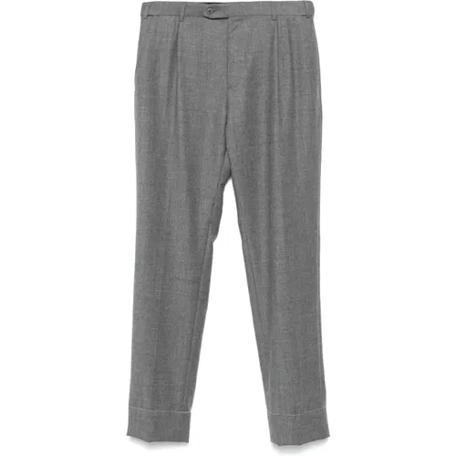 Virgin Wool Pants with Pockets , male, Sizes: XL, 2XL, 3XL - Brioni - Modalova