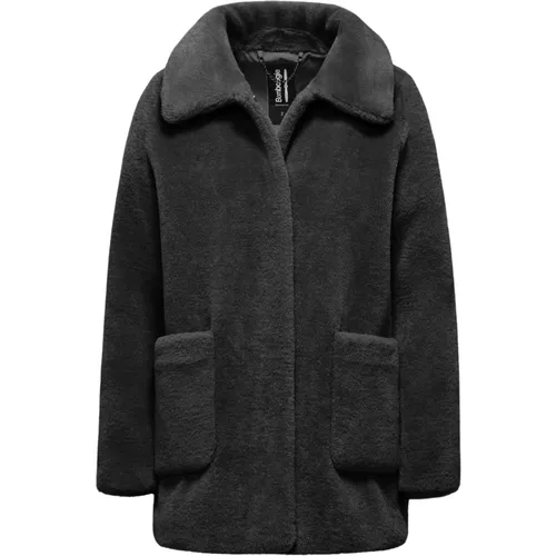 Lapin Effect Faux Fur Coat , female, Sizes: L, M, XS, XL - BomBoogie - Modalova