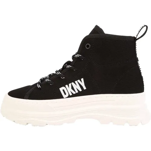 Canvas-Sneakers mit Logo-Print Dkny - DKNY - Modalova