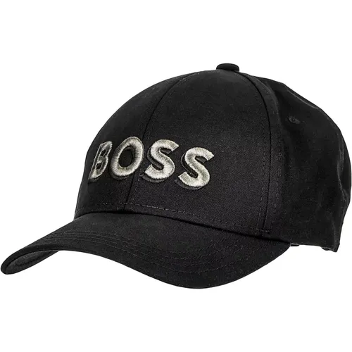 Logo Woven Casual Cap , unisex, Sizes: ONE SIZE - Boss - Modalova