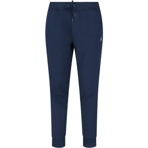 Casual Sporty Trousers with Iic Logo Embroidery , male, Sizes: 2XL, L, M, XL - Ralph Lauren - Modalova