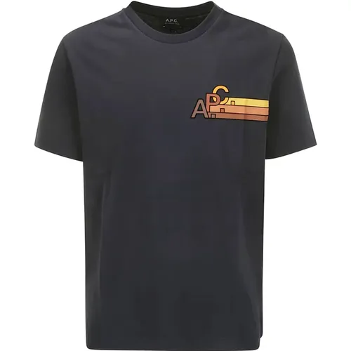Isaac T-Shirt , Herren, Größe: S - A.p.c. - Modalova