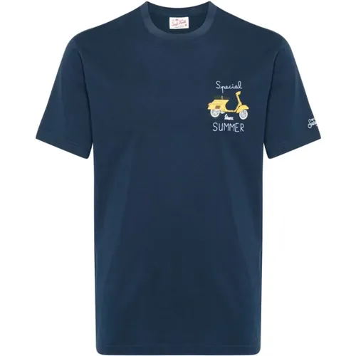 T-shirts and Polos , male, Sizes: 2XL - MC2 Saint Barth - Modalova