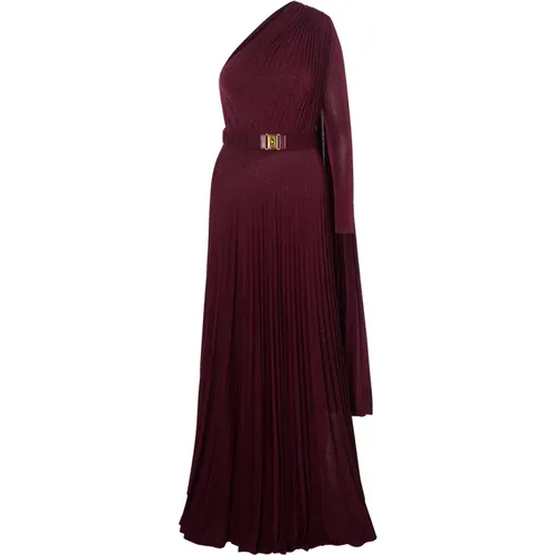 Roter Teppich Rouge Noir Elegantes Kleid , Damen, Größe: M - Elisabetta Franchi - Modalova