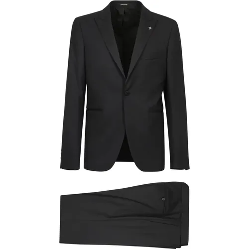 Three-Piece Dinner Suit, Elegant and Sophisticated , male, Sizes: M - Tagliatore - Modalova