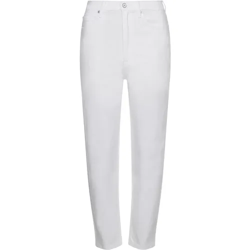 Stylische verkürzte Jeans für Frauen , Damen, Größe: W25 - Calvin Klein - Modalova