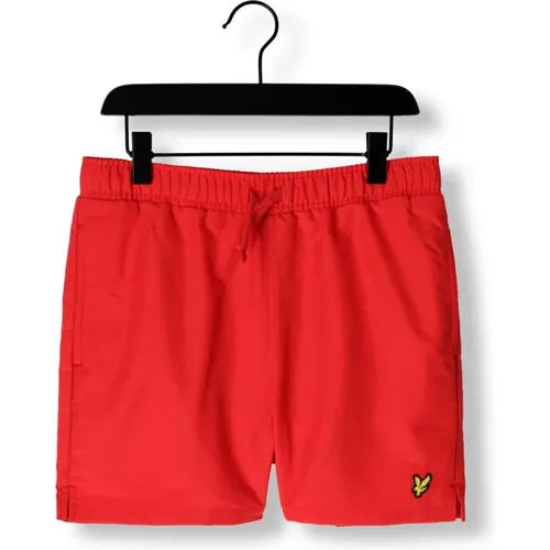 Rote Swim Shorts für Jungen - Lyle & Scott - Modalova