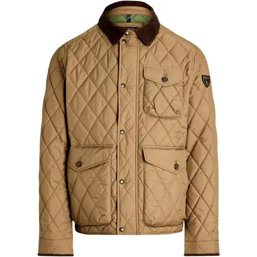 Quilted jacket , male, Sizes: L - Ralph Lauren - Modalova