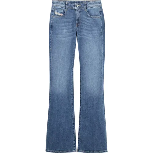 Vintage Bootcut Jeans mit sichtbaren Nähten , Damen, Größe: W25 - Diesel - Modalova