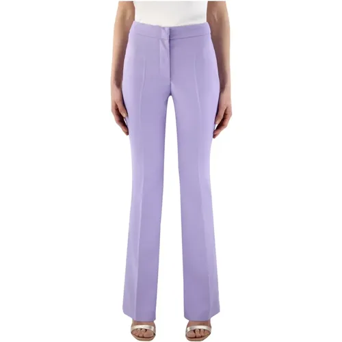 Claudia Flared Trousers , female, Sizes: XL - Doris S - Modalova