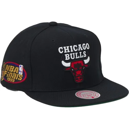 Weiße Bulls Top Spot Snapback - Mitchell & Ness - Modalova