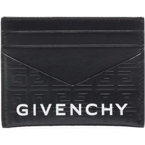 Schwarze G Cut Kartenhalter Brieftasche - Givenchy - Modalova