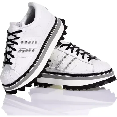 Sneakers Customized Womens Shoes , female, Sizes: 7 2/3 UK, 3 UK, 7 UK, 5 UK, 6 1/3 UK, 8 1/3 UK, 5 2/3 UK, 4 1/3 UK, 3 2/3 UK - Adidas - Modalova