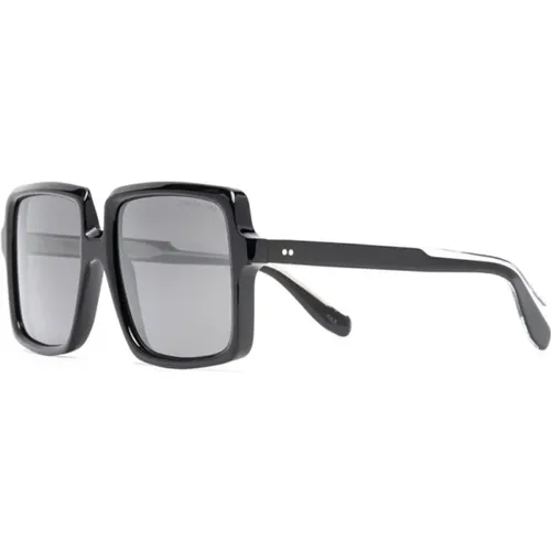 Schwarze Sonnenbrille mit Original-Etui , Damen, Größe: 58 MM - Cutler And Gross - Modalova