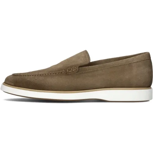 Herren Loafers 25117 Kamel Wildleder - Magnanni - Modalova