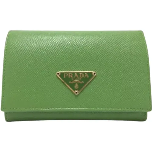 Pre-owned Leather wallets , female, Sizes: ONE SIZE - Prada Vintage - Modalova