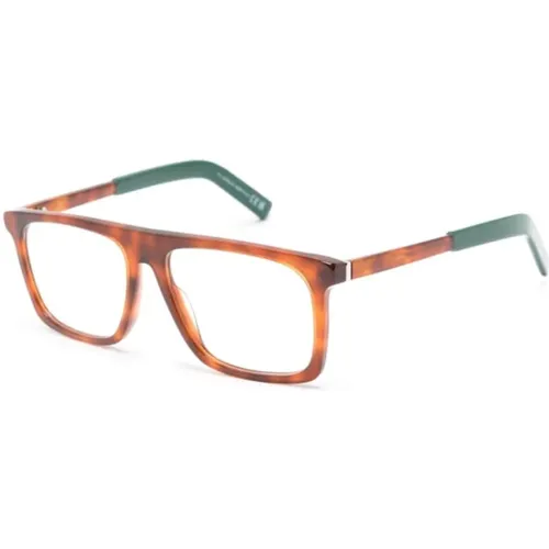 Havana Optical Frame , unisex, Sizes: 55 MM - Moncler - Modalova