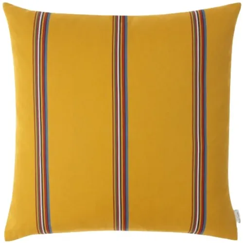 Mustard Signature Stripe Cushion , unisex, Sizes: ONE SIZE - Paul Smith - Modalova