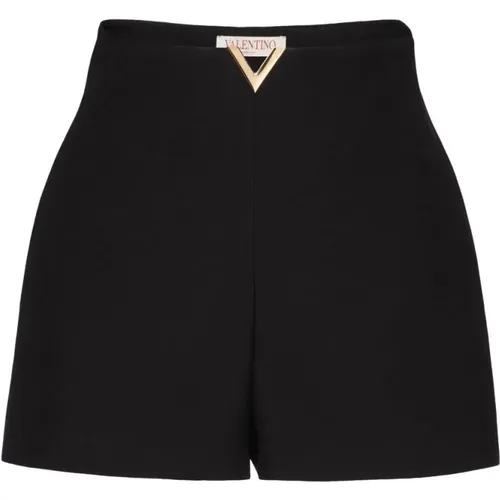 Luxurious Wool Blend Designer Shorts , female, Sizes: XS, M, L - Valentino Garavani - Modalova