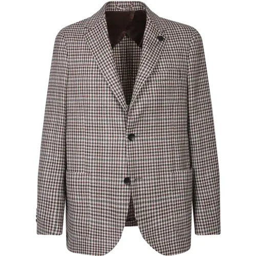 Beiger Blazer für Männer Aw24 - Lardini - Modalova