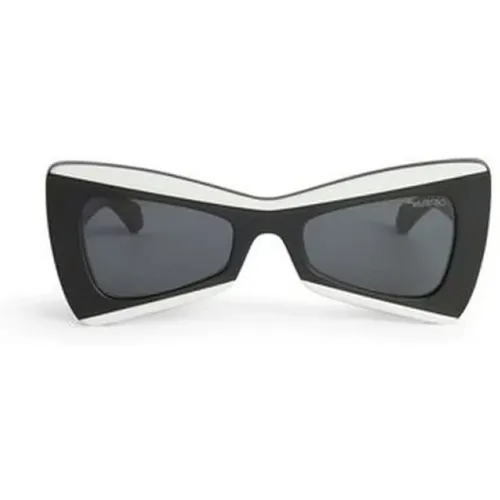 Stilvolle Nashville Sonnenbrille , unisex, Größe: 53 MM - Off White - Modalova