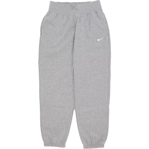 Fleece-Trainingshose Phoenix High-Waisted , Damen, Größe: L - Nike - Modalova