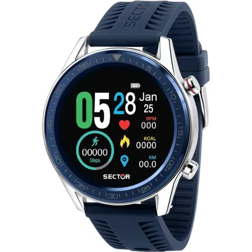 S-02 Smart Digital Strap Watch , male, Sizes: ONE SIZE - Sector No Limits - Modalova