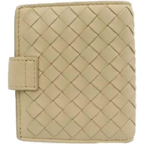 Pre-owned Leather wallets , female, Sizes: ONE SIZE - Bottega Veneta Vintage - Modalova