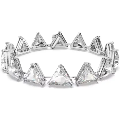 Crystal Matrix Tennis Bracelet , female, Sizes: ONE SIZE - Swarovski - Modalova