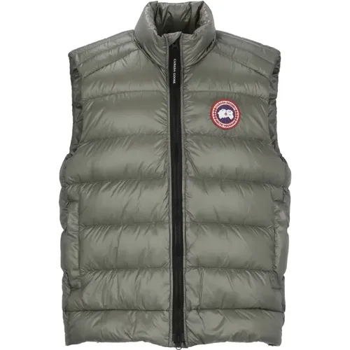 Quilted Husky Jacket , male, Sizes: L - Canada Goose - Modalova