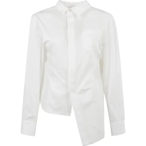 Poplin Shirt in Cotton , female, Sizes: L, XL - Sacai - Modalova