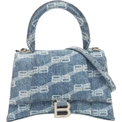 Pre-owned Denim handbags , female, Sizes: ONE SIZE - Balenciaga Vintage - Modalova