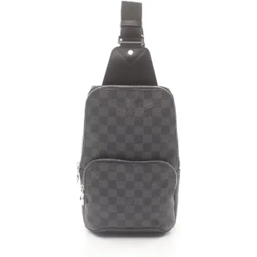 Pre-owned Canvas shoulder-bags , male, Sizes: ONE SIZE - Louis Vuitton Vintage - Modalova