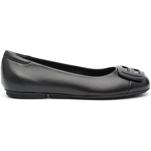 Womens Shoes Sneakers Nero Aw23 , female, Sizes: 2 UK - Hogan - Modalova