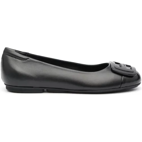 Womens Shoes Sneakers Nero Aw23 , female, Sizes: 3 UK, 5 1/2 UK, 6 UK, 3 1/2 UK, 5 UK, 2 UK, 7 UK, 4 1/2 UK, 8 UK - Hogan - Modalova