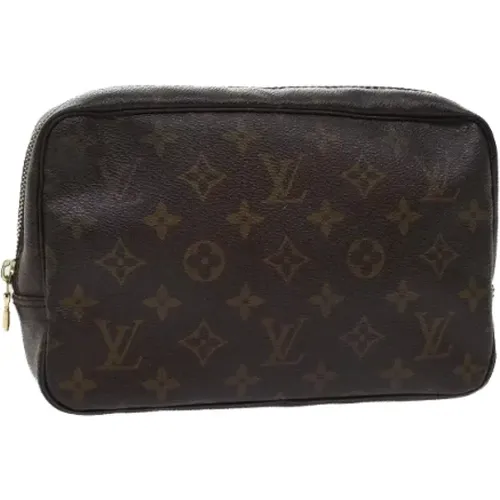 Pre-owned Canvas clutches , female, Sizes: ONE SIZE - Louis Vuitton Vintage - Modalova