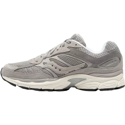 Graue Laufschuhe Progrid Omni 9 , Herren, Größe: 44 EU - Saucony - Modalova