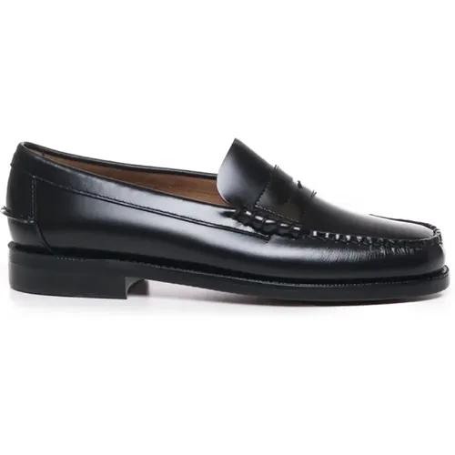 Leather Slip-On Shoes , male, Sizes: 10 UK, 6 UK, 7 1/2 UK, 9 1/2 UK, 9 UK, 7 UK, 8 UK, 8 1/2 UK, 6 1/2 UK - Sebago - Modalova