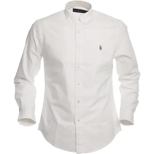 Elegantes Oxford Weißes Formelles Hemd , Herren, Größe: 2XL - Ralph Lauren - Modalova