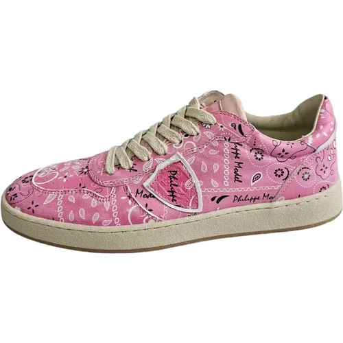 Paisley Low Sneaker , Damen, Größe: 37 EU - Philippe Model - Modalova