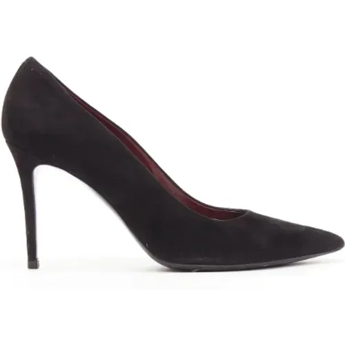 Pre-owned Suede heels , female, Sizes: 5 UK - Celine Vintage - Modalova