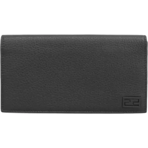 Pre-owned Leather wallets , male, Sizes: ONE SIZE - Fendi Vintage - Modalova