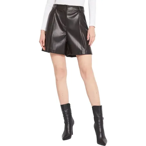 Faux Leather Shorts , female, Sizes: S - Gaudi - Modalova