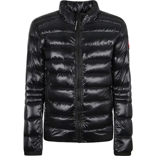 Quilted Outerwear High Neck , male, Sizes: L, S - Canada Goose - Modalova